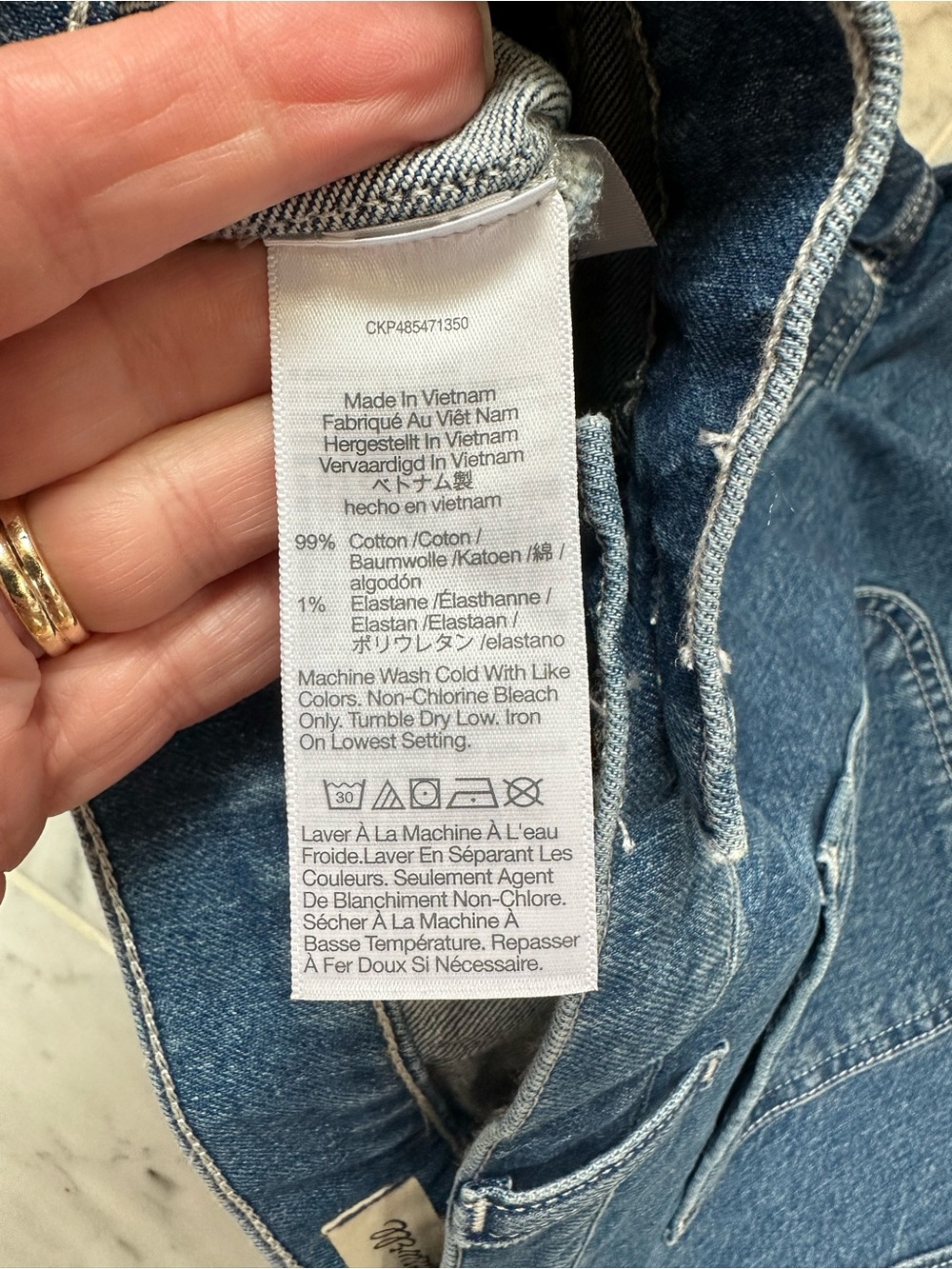 Madewell, the high-rise sailor short size 29 - Picture 3 of 5